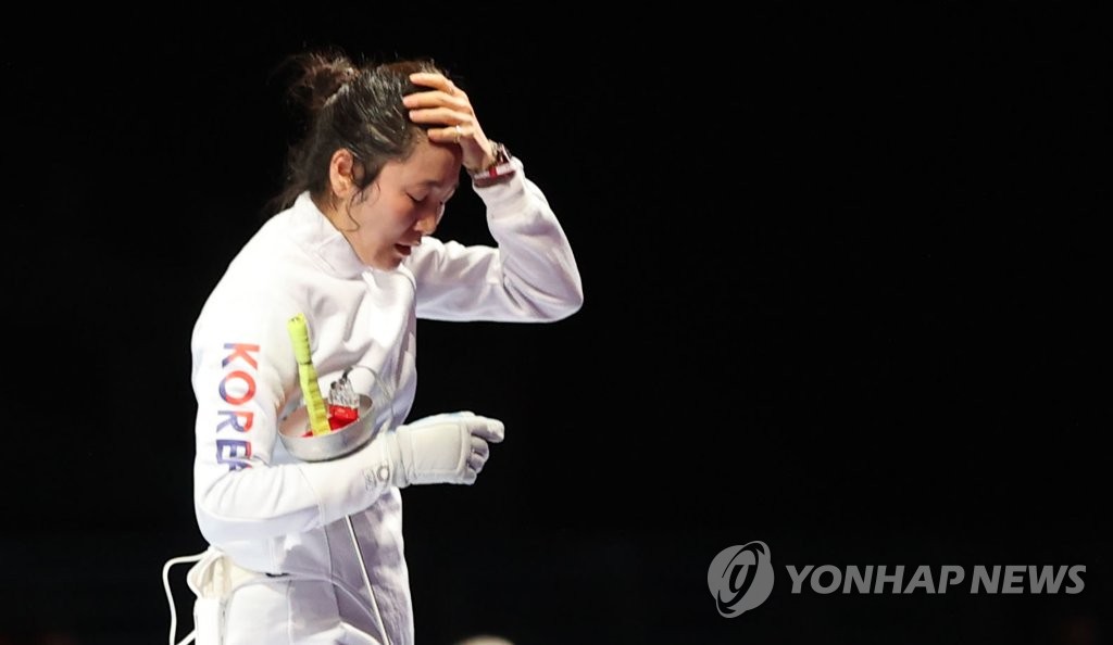 올림픽 펜싱 여자 에페 최인정·강영미 32강서 덜미…송세라 16강 ...