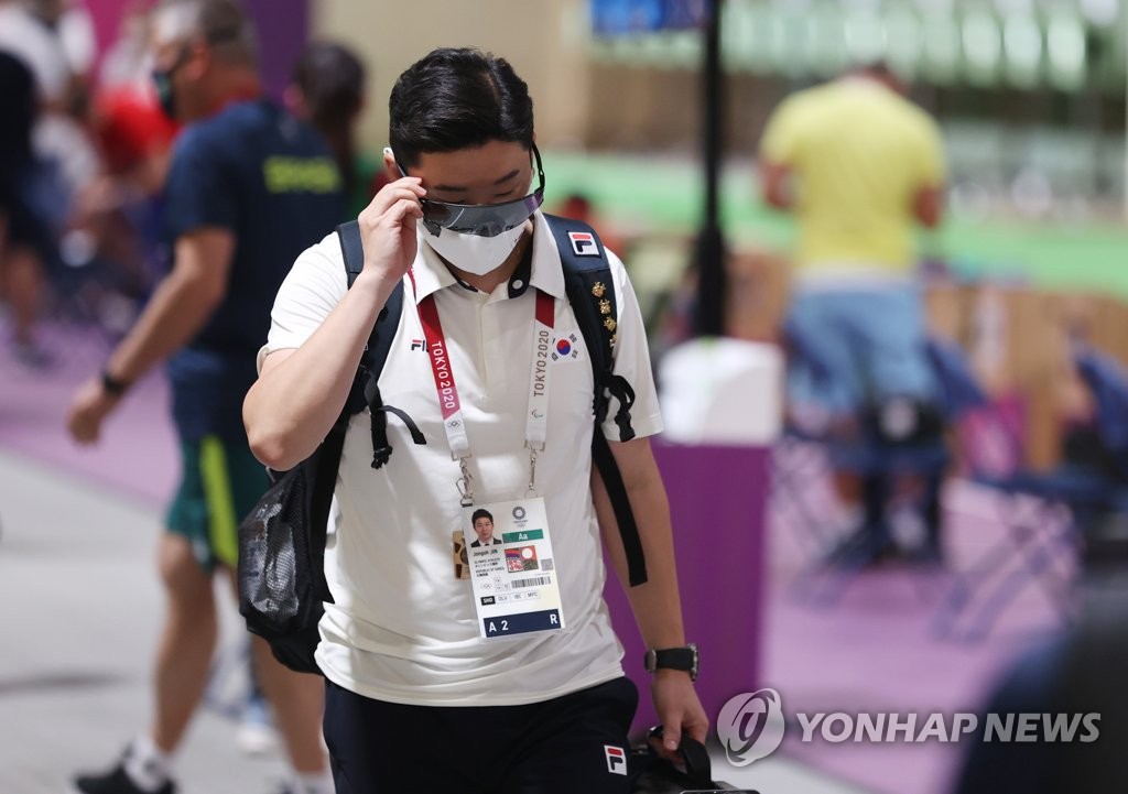 -올림픽- 김제덕·안산, 양궁 혼성전서 한국 첫 金…메달 경쟁 시작