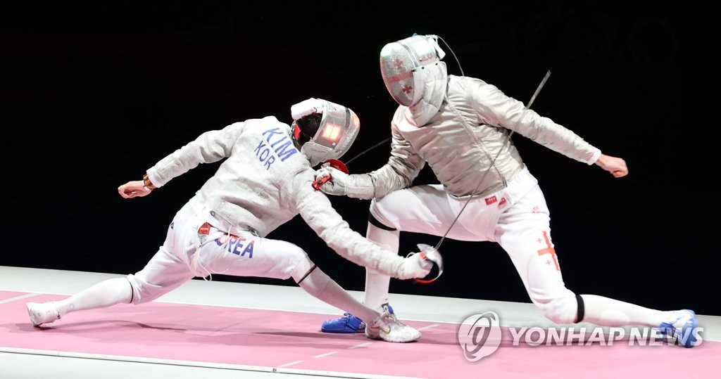 -올림픽- 김정환, 남자 사브르 동메달…한국 펜싱 첫 '3회 연속 메달'(종합2보)