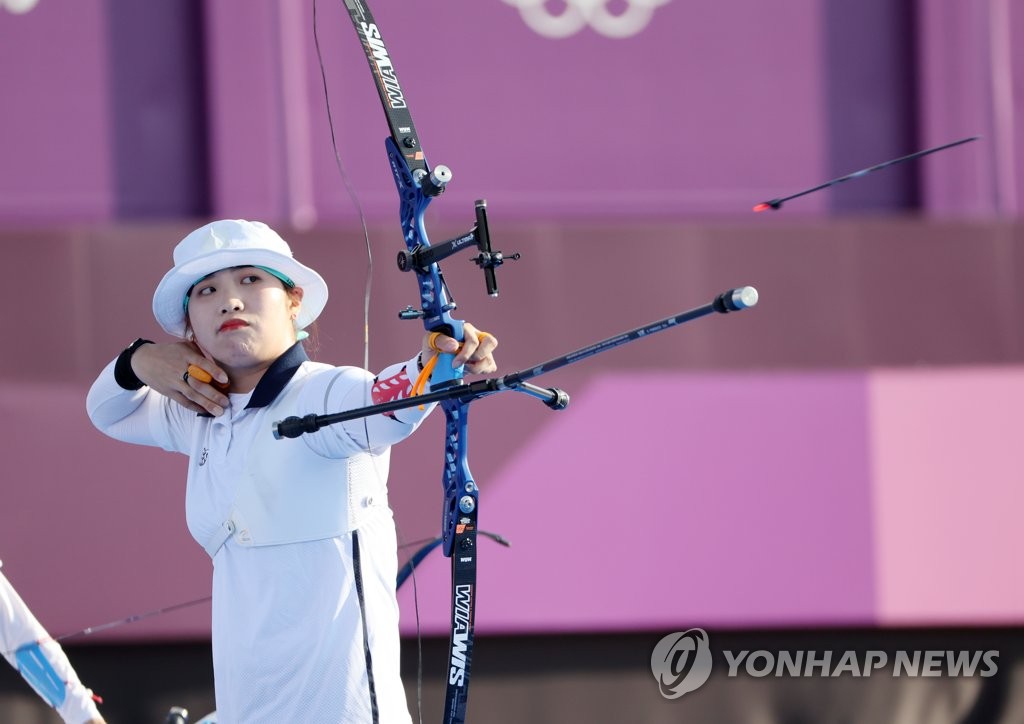 -올림픽- 여자양궁 장민희 2관왕 실패…개인전 32강 탈락