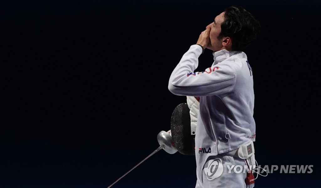 -올림픽- 박상영, 8강서 세계 1위 시클로시에 패배…2연패 도전 무산(종합)