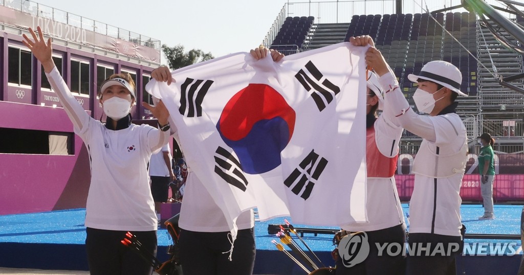 [올림픽] 강채영 '비운의 궁사' 꼬리표 떼고 정상에 우뚝 섰다