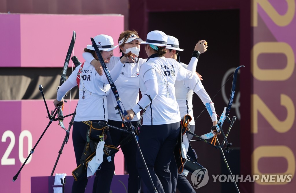 [올림픽] 강채영 '비운의 궁사' 꼬리표 떼고 정상에 우뚝 섰다