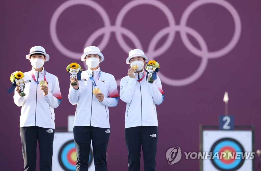 [올림픽] "무자비한 양궁의 나라"…외신들도 '韓 여자양궁 9연패' 주목