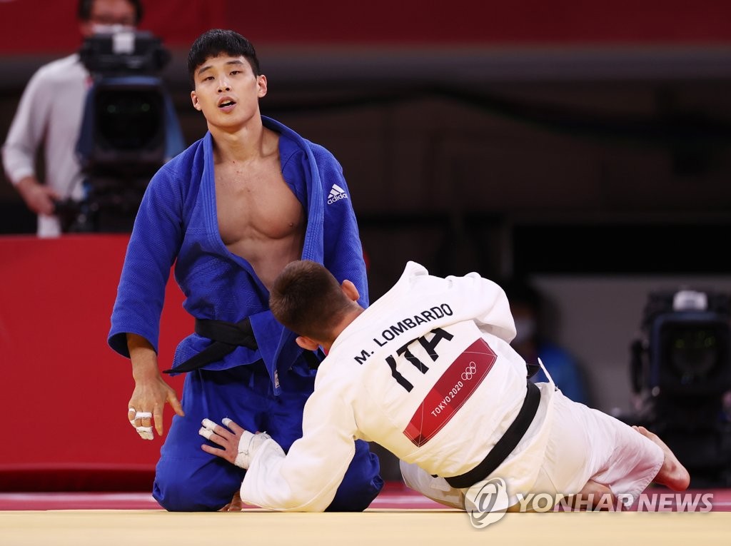 [올림픽] 동메달 따고 흐느낀 안바울 "주변분들 덕분에 반성하고 일어나"