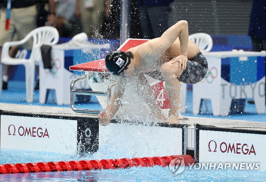 올림픽 황선우 자유형 200m 결승행…한국 수영 통틀어 9번째 쾌거 ...