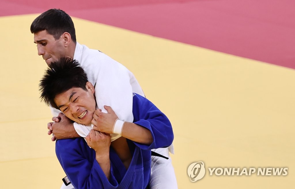 [올림픽] 유도 동메달 안창림 "한국 국적, 조부께서 목숨 걸고 지키신 것"