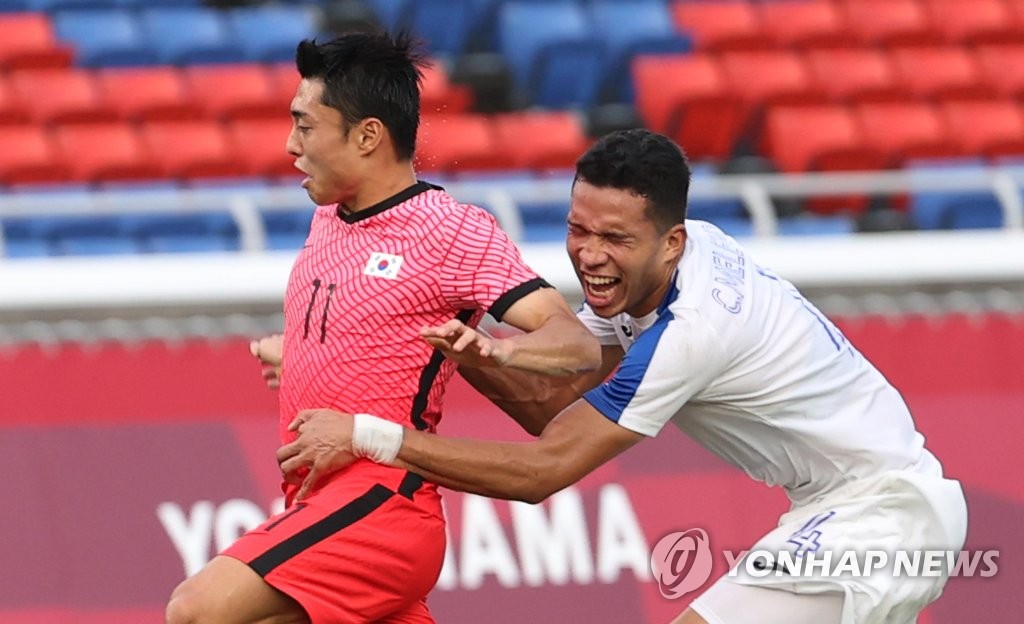 [올림픽] 온두라스전 '만점 활약' 이동준…'활로는 제가 뚫을게요!'