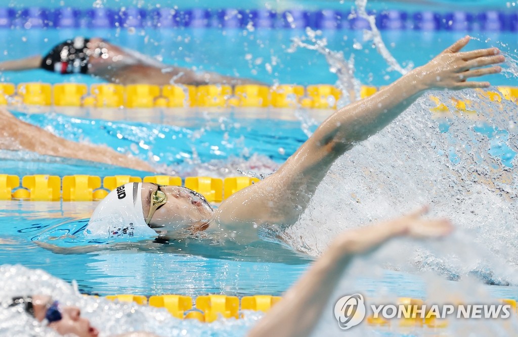 -올림픽- 이주호, 배영 200ｍ 준결승서 11위…결승 진출은 실패