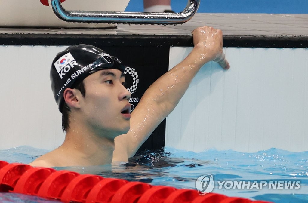 [올림픽] '동양인도 할 수 있다' 보여준 황선우 "후련합니다"