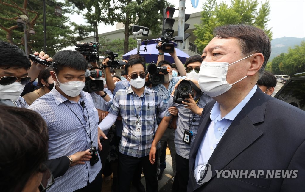 윤석열 "국민의힘 입당한 상태로 대선 출마하겠다"