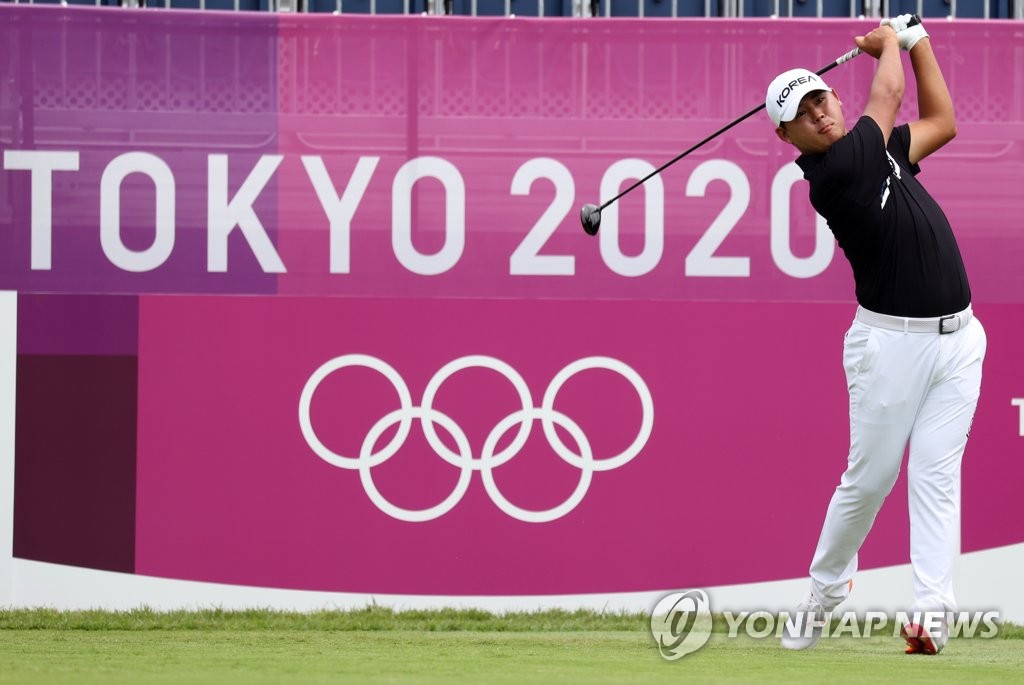 -올림픽- 김시우, 남자 골프 첫날 3언더파 공동 12위…임성재 31위