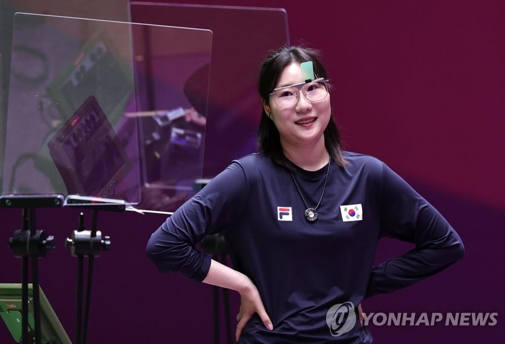-올림픽- 김민정, 여자 25m 권총 은메달…런던 김장미 이후 9년만(종합3보)