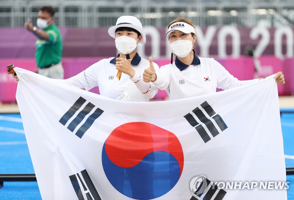 [올림픽] 안산, 한국 선수 첫 하계올림픽 3관왕…안현수·진선유와 타이