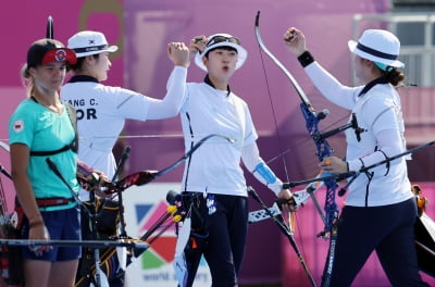 [속보] 한국 여자양궁 3총사 일냈다…'9연패' 새 역사