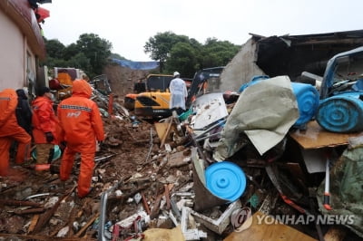 '검붉은 토사와 잔해만'…산사태가 할퀴고 간 삶의 터전