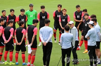 김학범호 평가전, 수도권 거리두기 단계 격상으로 무관중 진행