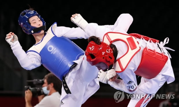 한국 태권도, 올림픽 사상 첫 '노골드'…이다빈, +67㎏급 은메달