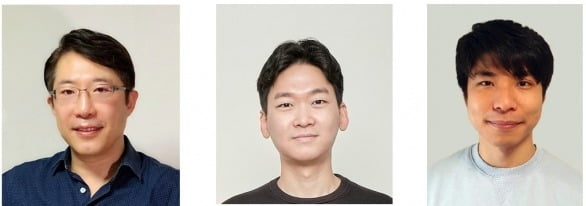 왼쪽부터 강재우 고려대 교수, 이진혁 박사, 성무진 박사과정 대학원생