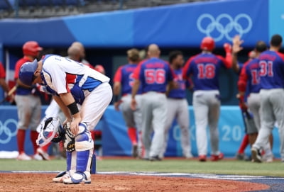 [속보] 한국야구, 메달 획득 실패…도미니카공화국에 6-10 패배