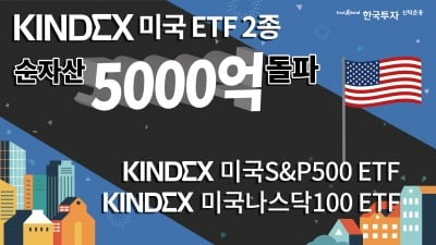 한국투자신탁운용, 미국 ETF 2종 순자산 5000억원 돌파