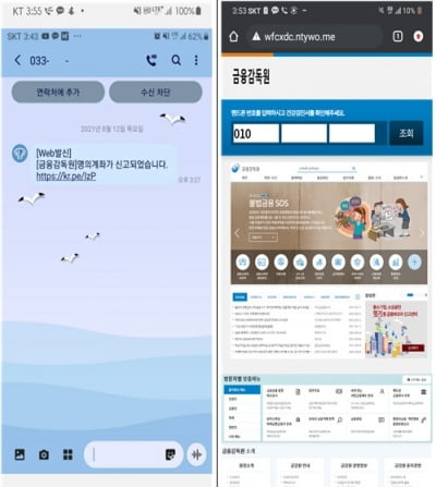 "계좌 신고됐습니다" 문자 전부 사기였다…금감원 '경보' 발령