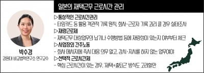 일본 기업들은 재택근무 관리 어떻게 할까