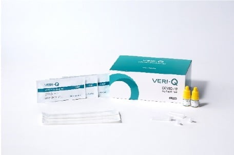 항원 신속진단키트(VERI-Q COVID-19 Ag Rapid Test). 사진 제공=미코바이오메드