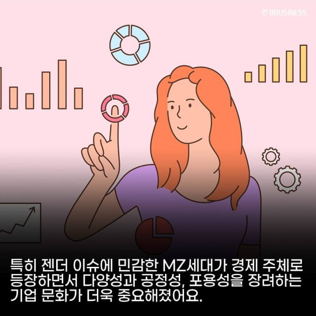 [영상 뉴스]국내 기업 여성 관리직 비율 15.4%에 불과... 젠더 감수성 키워야 살아남는다