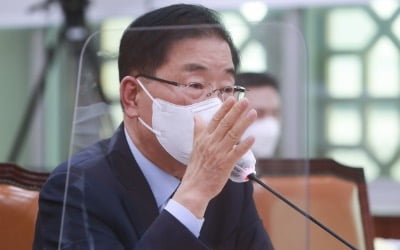 정의용 "한국 이주 희망 아프간인 지원 방안 고민 중"