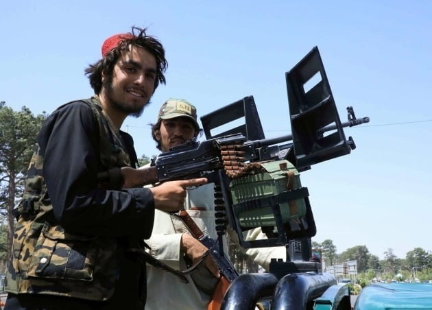 이슬람 무장조직 탈레반 대원들/사진=로이터
