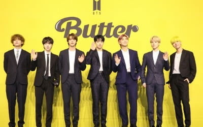 방탄소년단 '버터', 美 빌보드 핫 100 7위…14주째 롱런