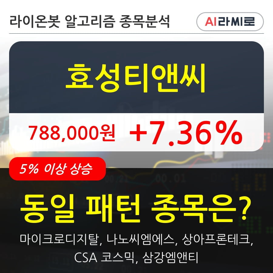 효성티앤씨