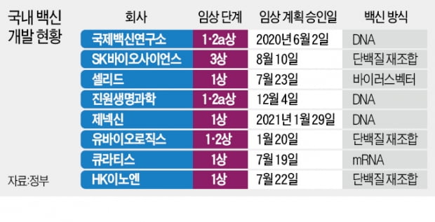 토종백신 첫 최종임상 돌입…성공해도 물량 상당수 해외로 나간다