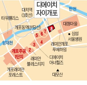 차익 15억…개포 '무순위 청약' 25만명 몰려