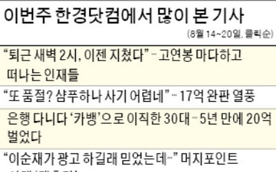 [클릭! 한경] 高연봉 마다하고 판교로 가는 인재들