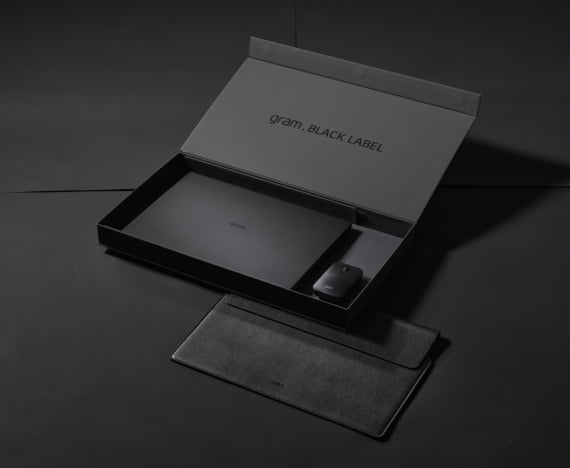 LG전자, ‘그램 블랙 라벨’ 한정판 출시…그램 라인업 중 최고사양 ‘319만원’ 