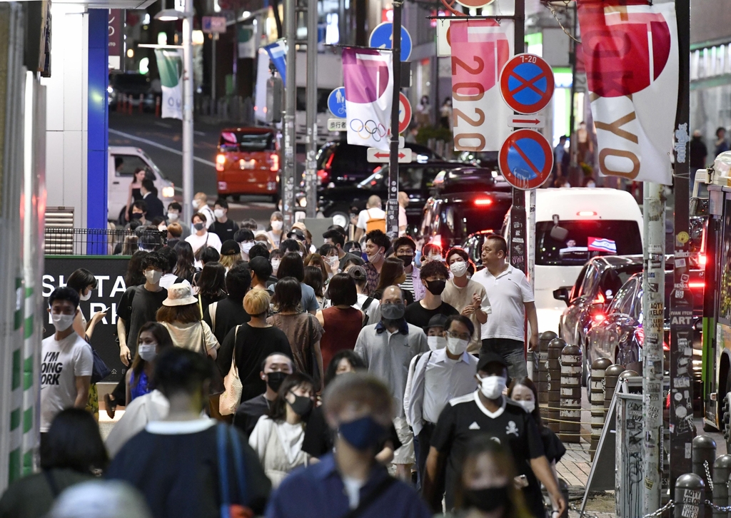 올림픽 11일째 日 코로나 긴급사태 확대…록다운 요구도