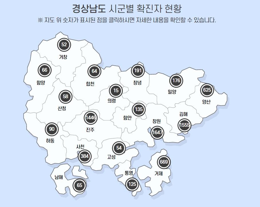 꺾이지 않는 코로나19 확산세…아슬아슬한 창원·김해시