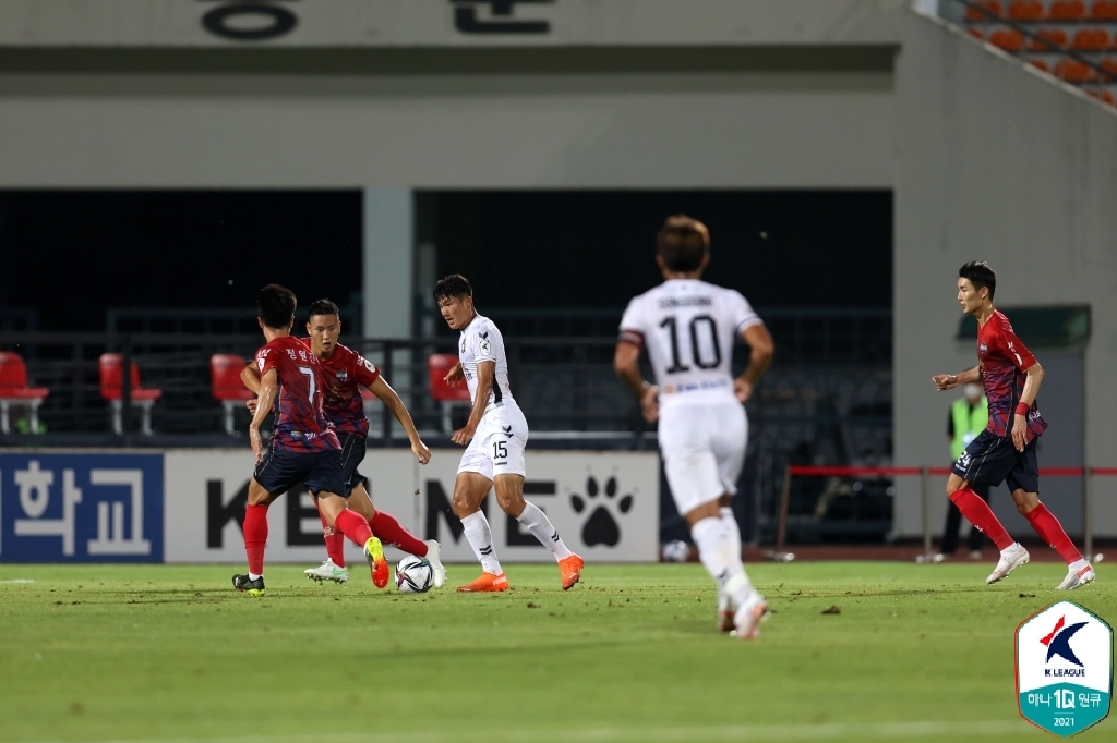 K리그2 부천, 안산에 4-3 신승…4연패 마감·8경기 만에 승리