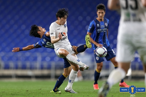 울산, 양주시민 돌풍 2-0 잠재우고 FA컵 4강행…전남과 격돌(종합2보)