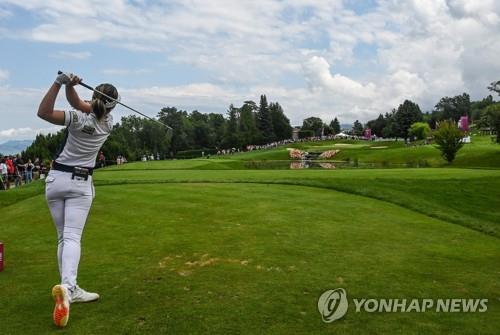 '역전 우승' 가물가물…이정은, 스코틀랜드오픈 3R 공동 15위