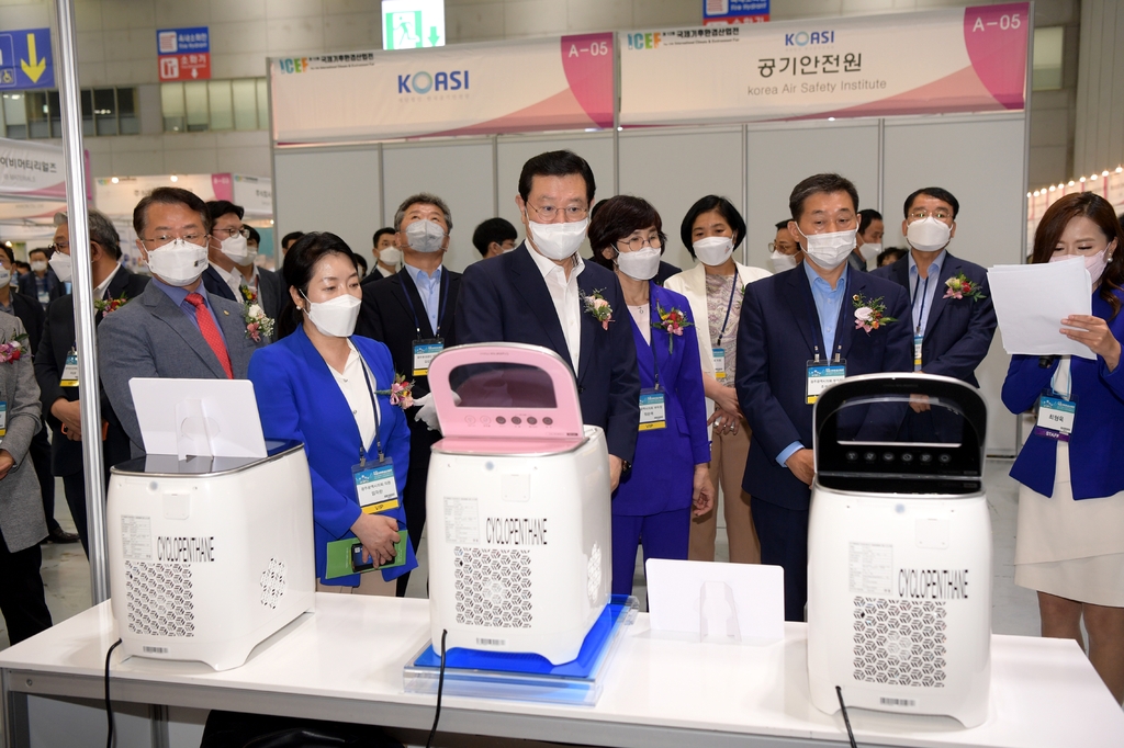 제12회 국제기후환경산업전 개막…100개 기관·기업 신기술 전시