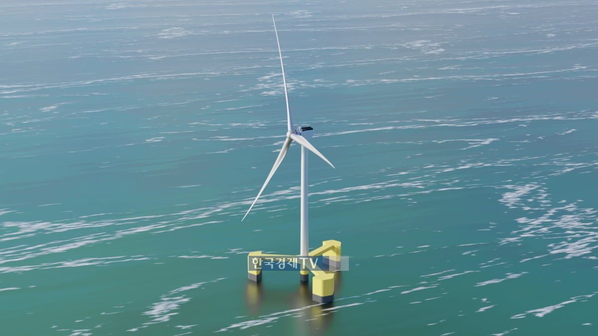 두산重, 8MW급 부유식 해상풍력시스템 개발