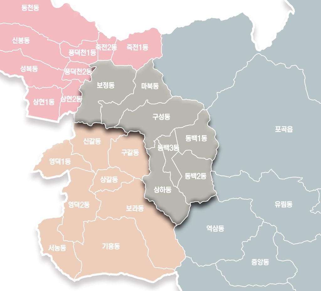 `반도체 클러스터 효과`...용인시 기흥구 분리된다