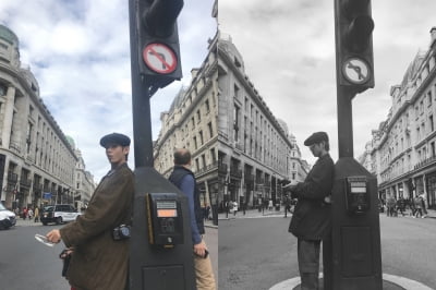 방탄소년단 뷔, 전세계가 런던에 다시 주목하게 한 사진들