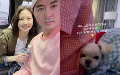 '전진♥' 류이서, 언제 엄마 됐나 "너무 귀여워서 엄마 녹아요" [TEN★]