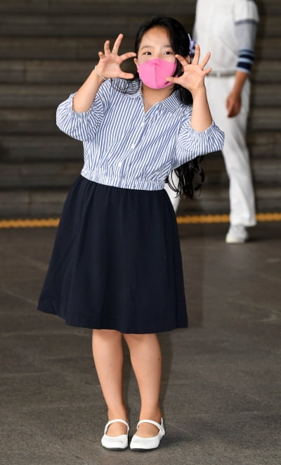 [TEN 포토] 미스트롯2 김태연 '국악신동 호랑이로 변신'