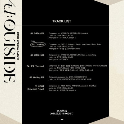 [공식] 비투비, 컴백 타이틀곡은 'Outsider'…이민혁·프니엘 작사