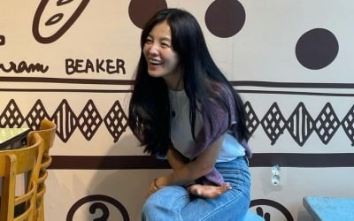 '39세 애셋맘' 김성은, 한남동 핫플레이스 카페에서 5500원 커피 인증샷 [TEN★]